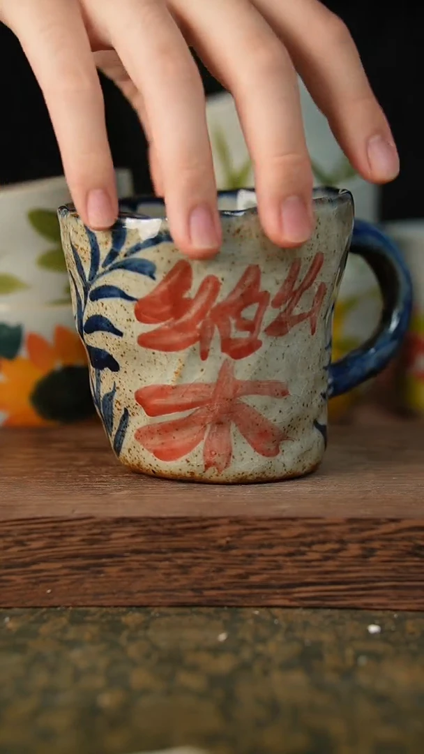 摆件泥垚手作 景德镇手工手绘器物