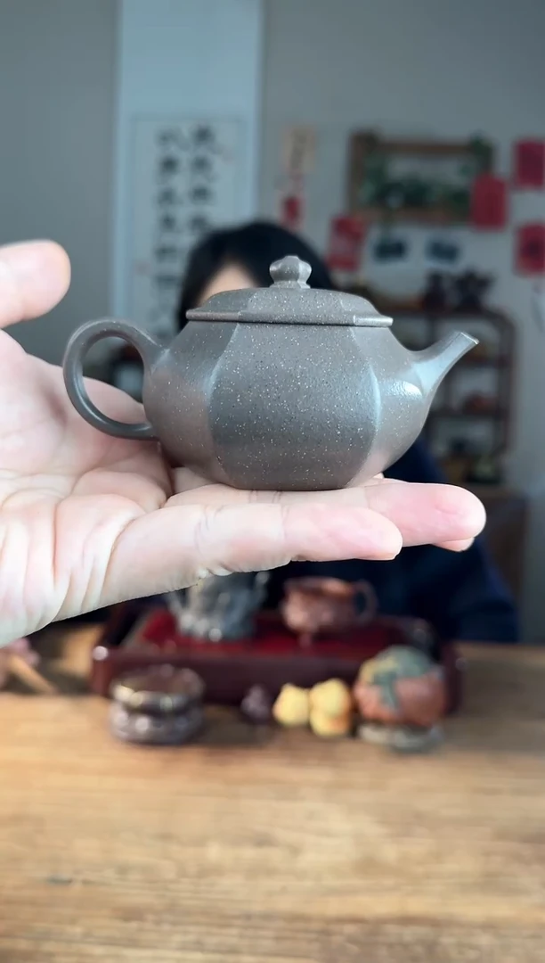 【闪购商品】紫砂茶壶小六合  豆碧