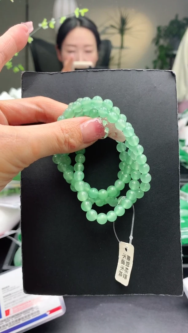 【闪购商品】石英质玉珠串未镶嵌珠串