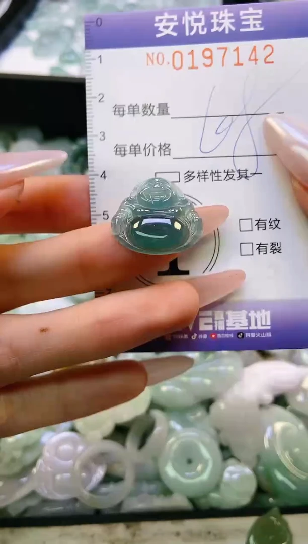 翡翠未镶嵌颈饰闪购0197142