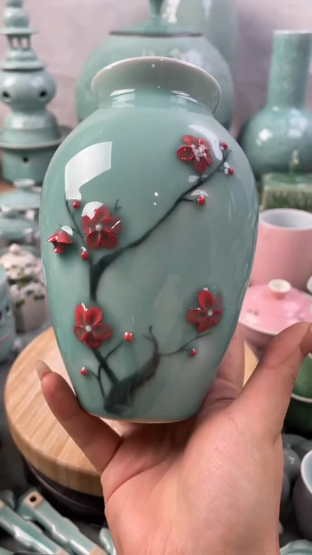 【闪购商品】特价福利 微瑕 慧仙青瓷
