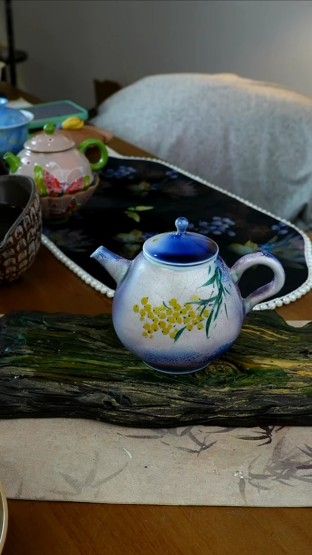 茶瓷物语福利黄花紫壶