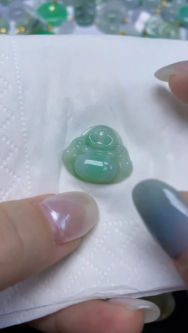翡翠未镶嵌颈饰天然缅甸翡翠A货