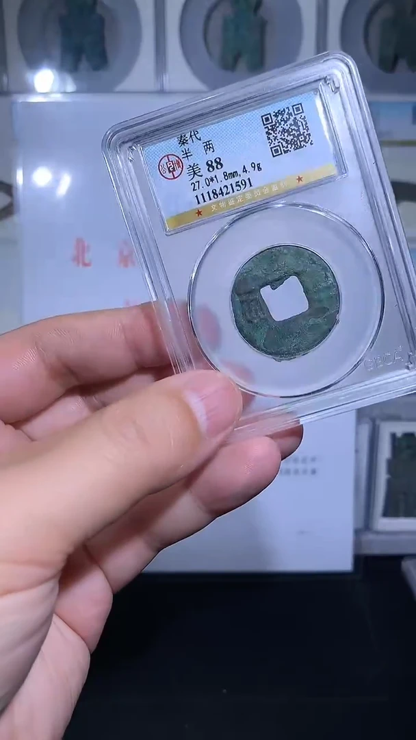 铜君*御泉收藏秦BL 一枚