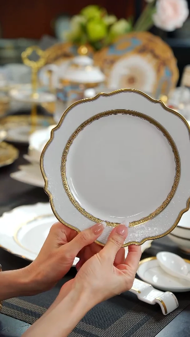 瓷片8寸骨碟1个福利款