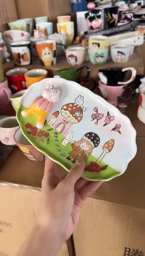 瓷【唯品瓷】手工手绘餐具