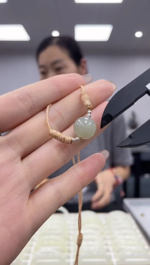 和田玉未镶嵌颈饰多样性拍一发一12mm转运珠