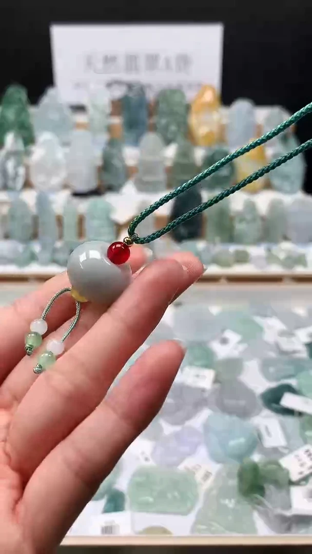 吊坠(不含链)未镶嵌翡翠86转运珠