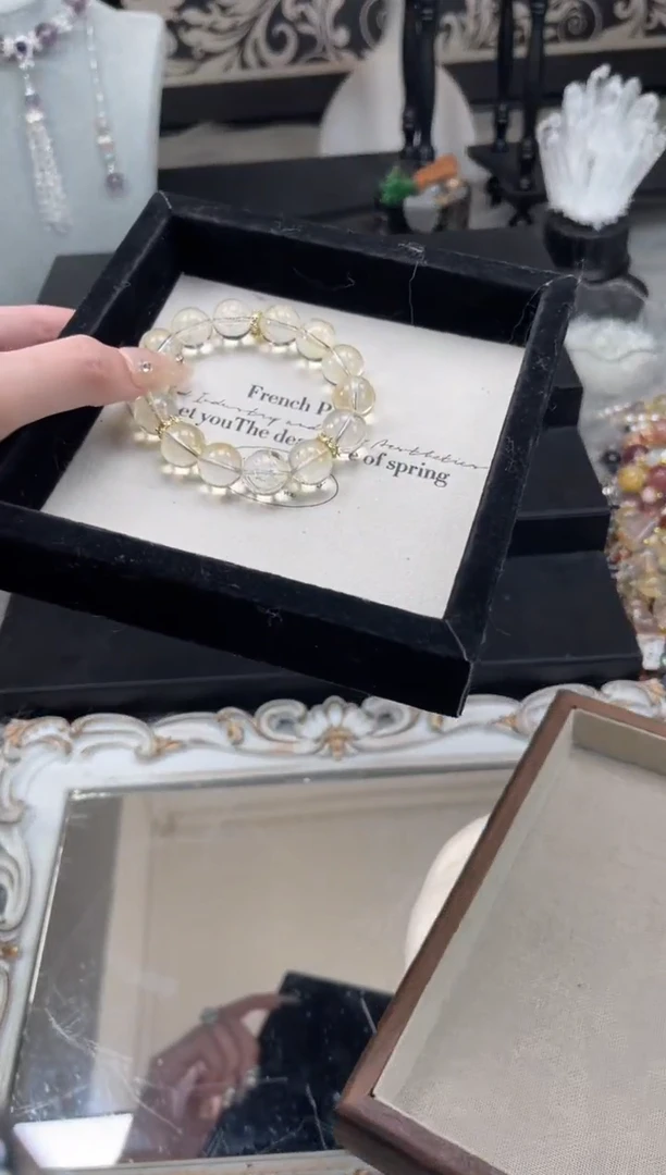 【闪购商品】水晶手链未镶嵌天然水晶 多样性发货