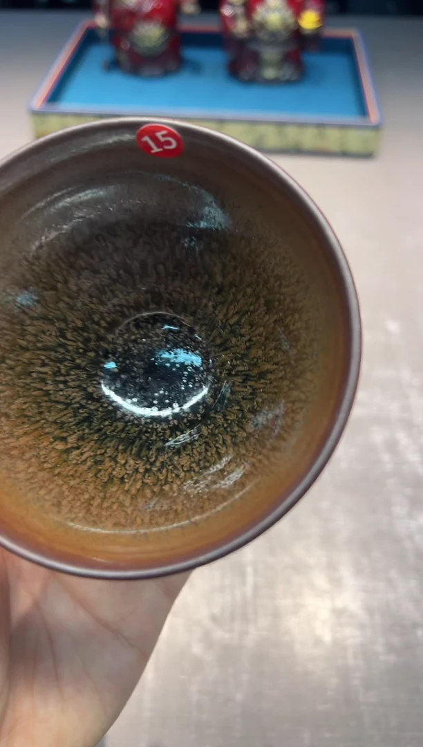 【闪购商品】李左文 柴烧盏·兔毫盏15号