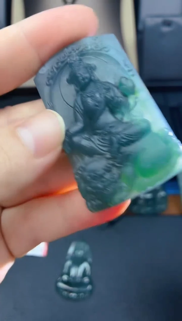 未镶嵌挂件翡翠P018天然A货翡翠