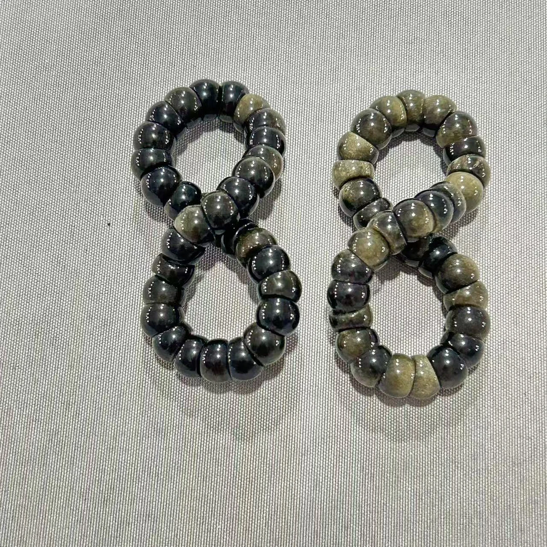 A127 金曜石大肠单圈手串