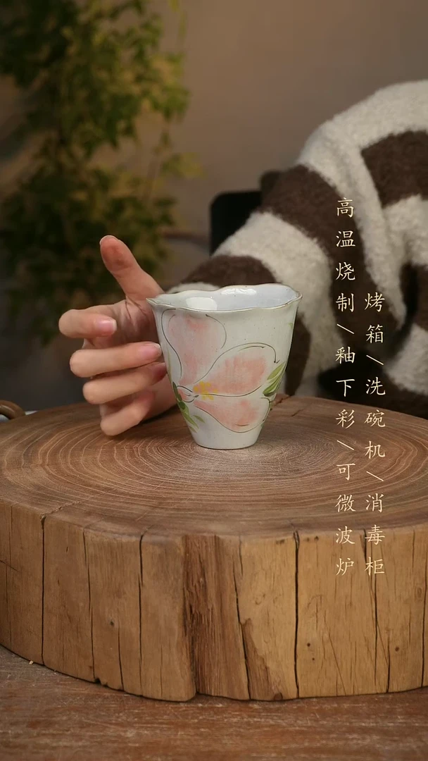 碗瓷景德镇手工手绘高温瓷釉下彩