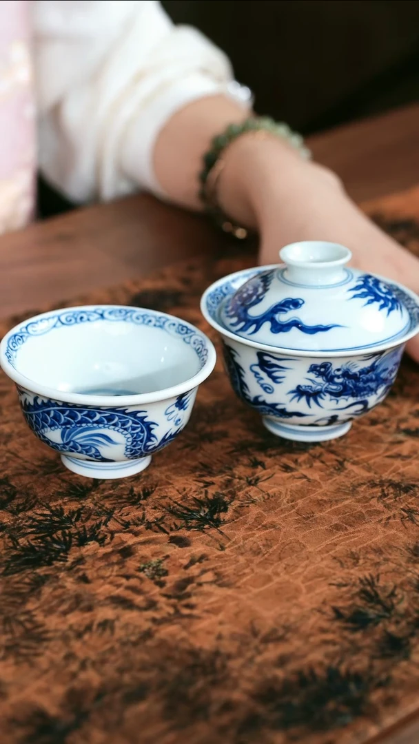 摆件瓷景德镇邮政专属链接@@@JD953+JD967