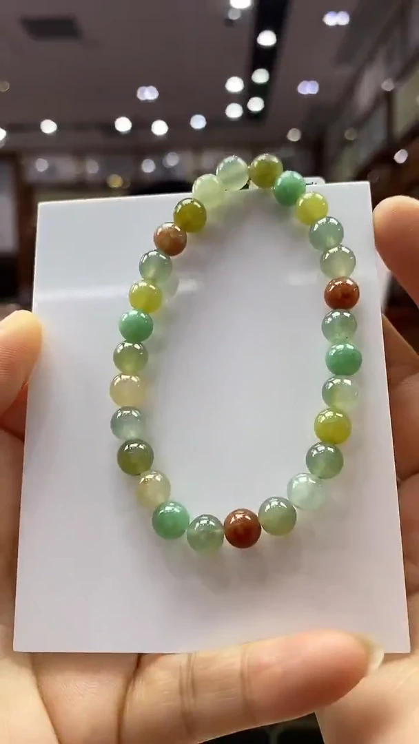 未镶嵌手串翡翠手串