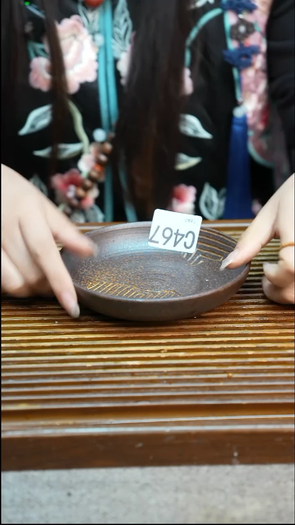 万古烧粗陶手工手做茶具