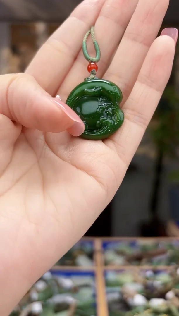 和田玉未镶嵌挂件拍一发一多样性发货