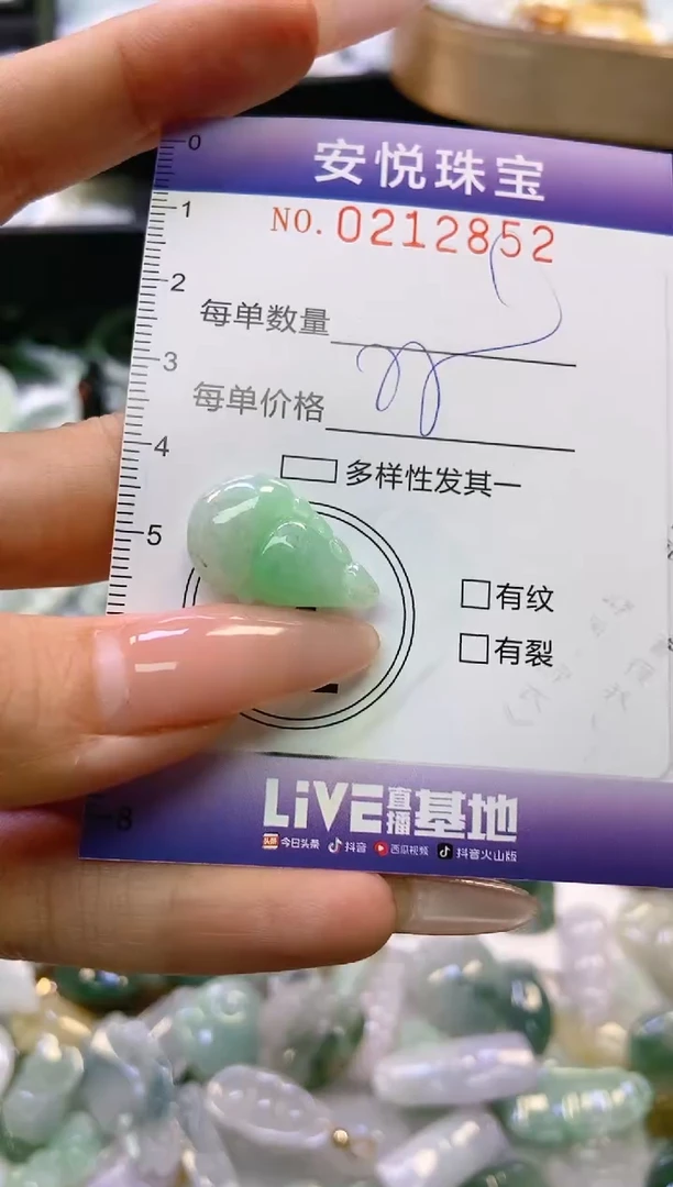 翡翠未镶嵌颈饰闪购0212852