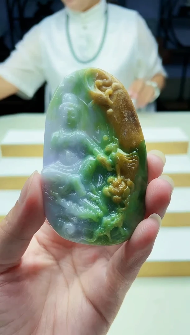 未镶嵌定制翡翠毛货09150067