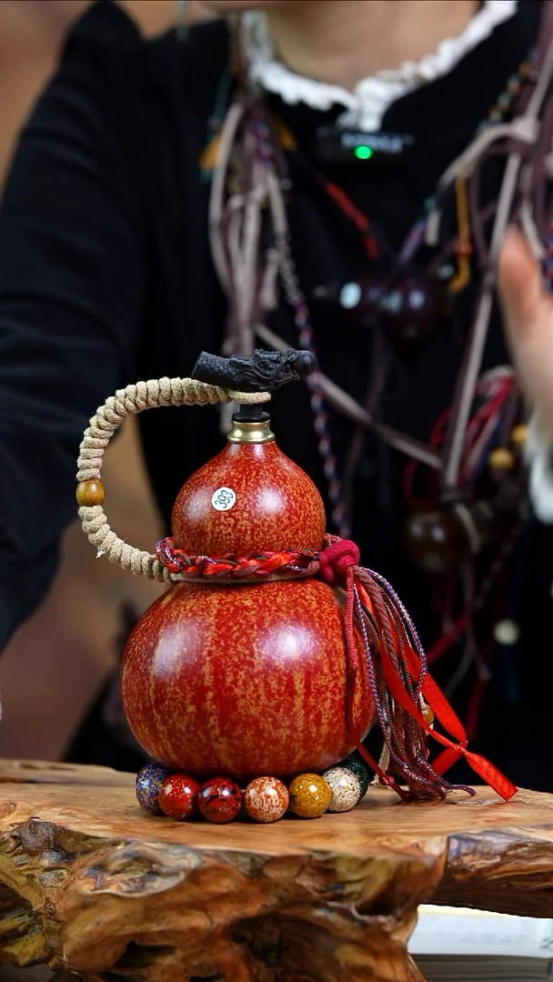 【闪购商品】393—光岳葫天然大漆酒葫芦不含漆珠