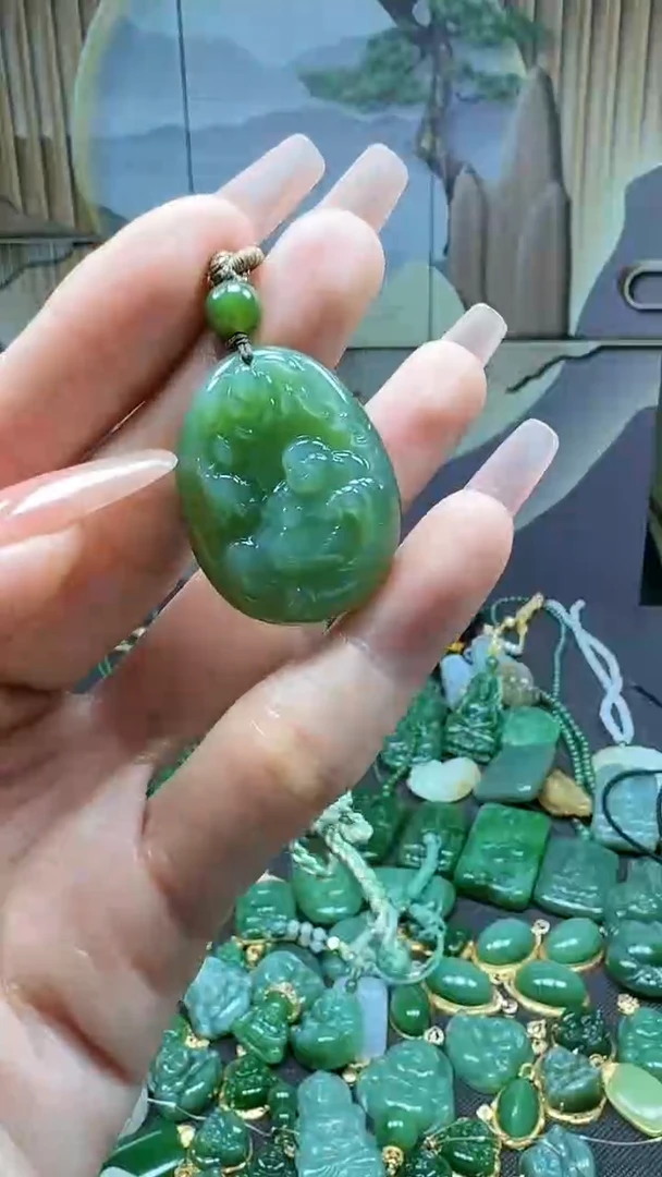 【闪购商品】和田玉挂件未镶嵌1