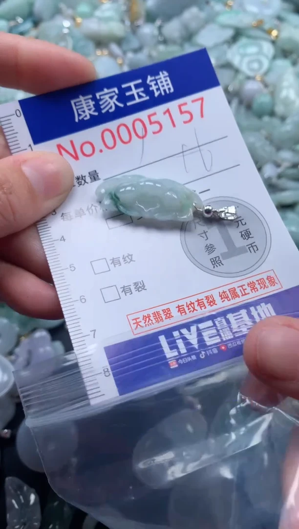 颈饰未镶嵌翡翠5157