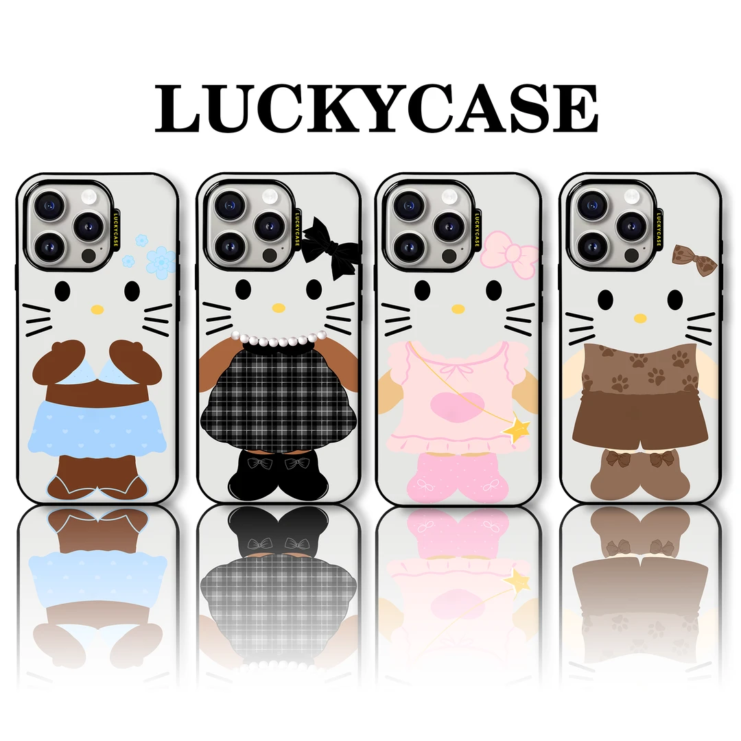 Lucky Case 原创〖KT系列〗适用苹果iPhone13-16Promax个性防摔