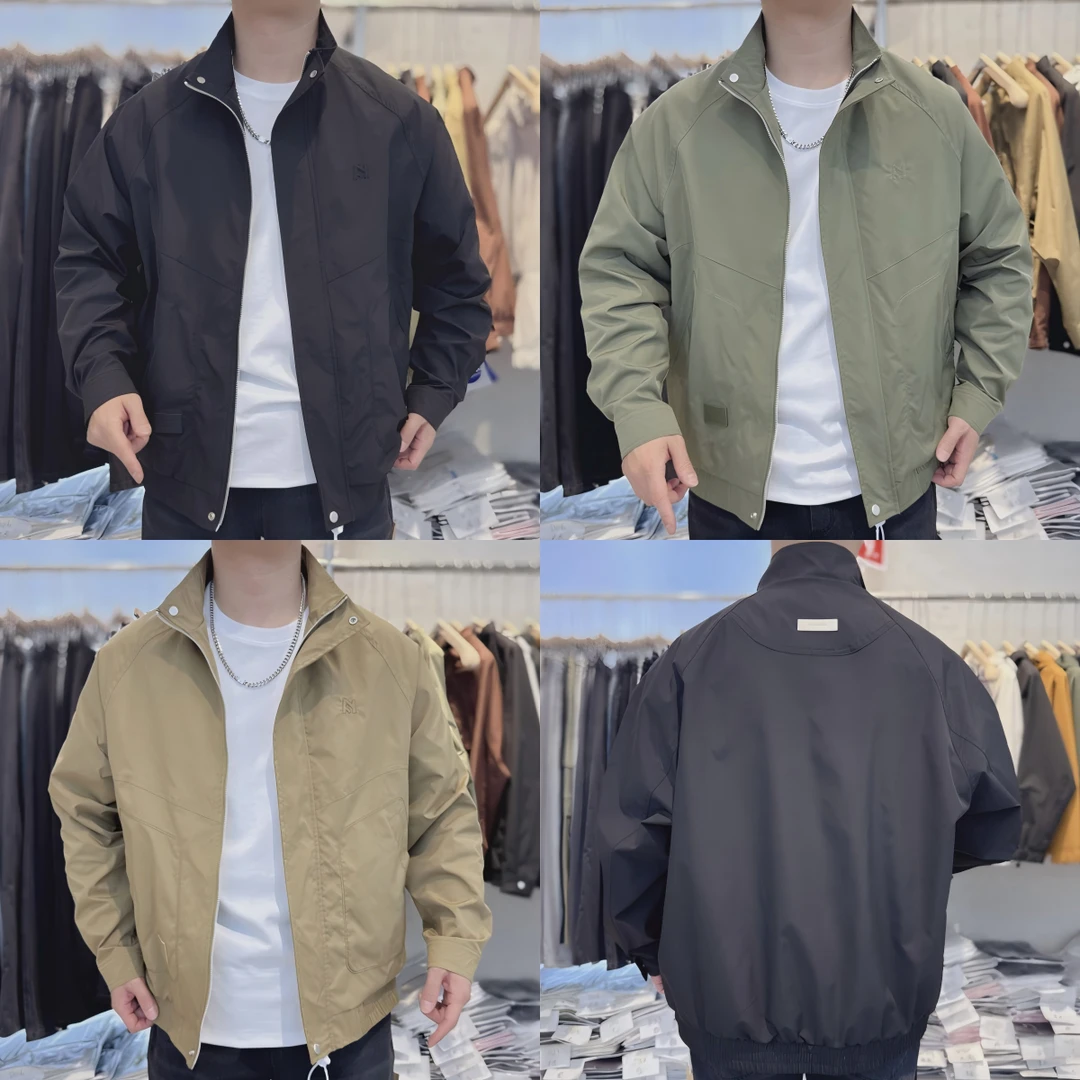 2025年春季新款百搭休闲立领外套7617