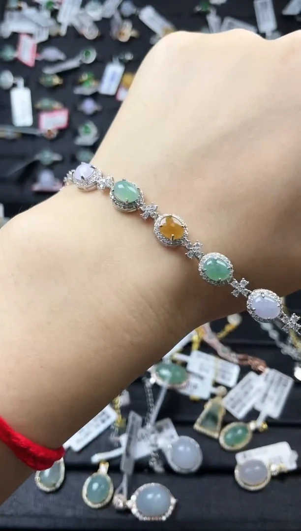 颈饰未镶嵌翡翠我