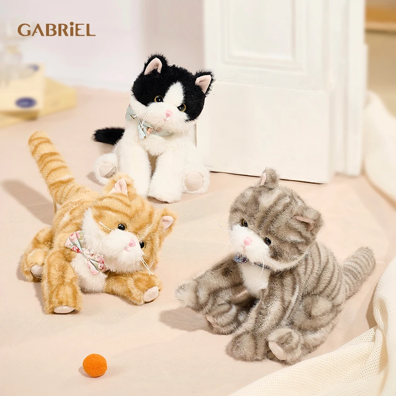 Gabriel/伽百利猫咪毛绒玩具猫猫手工生日礼物安抚正品布娃娃抱枕