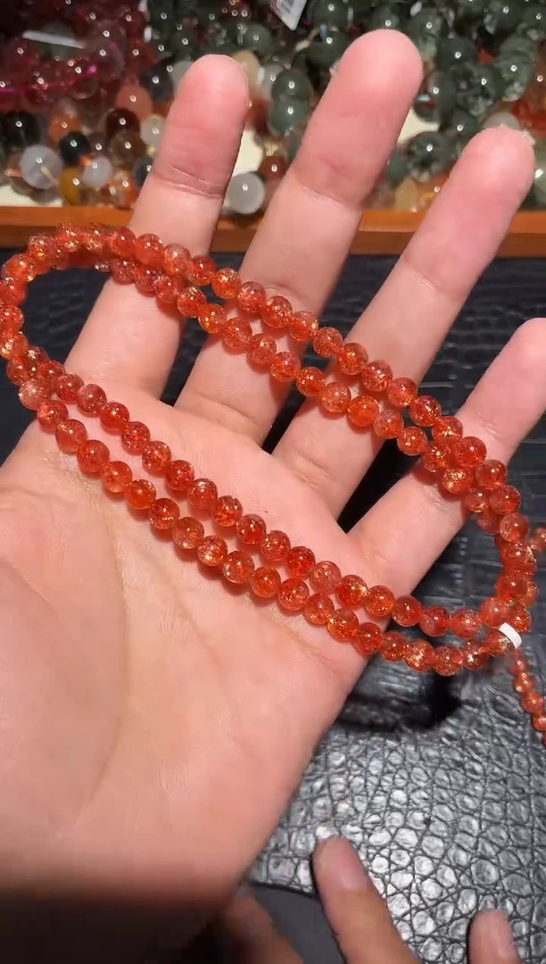 未镶嵌手链日光石金太阳多圈A6（多样性发其一）