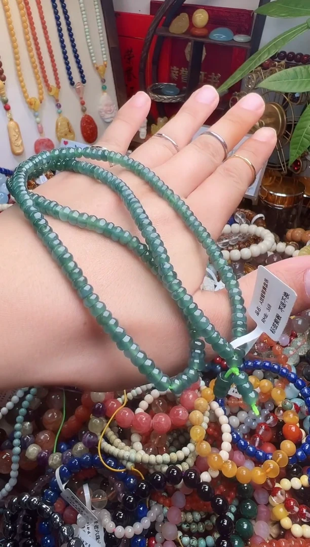 未镶嵌手链翡翠夏***道（一物一件）006903