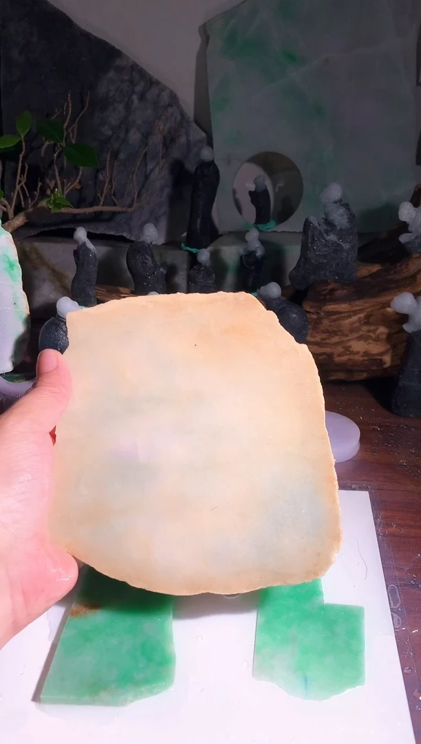 翡翠未镶嵌吊坠(不含链)C291