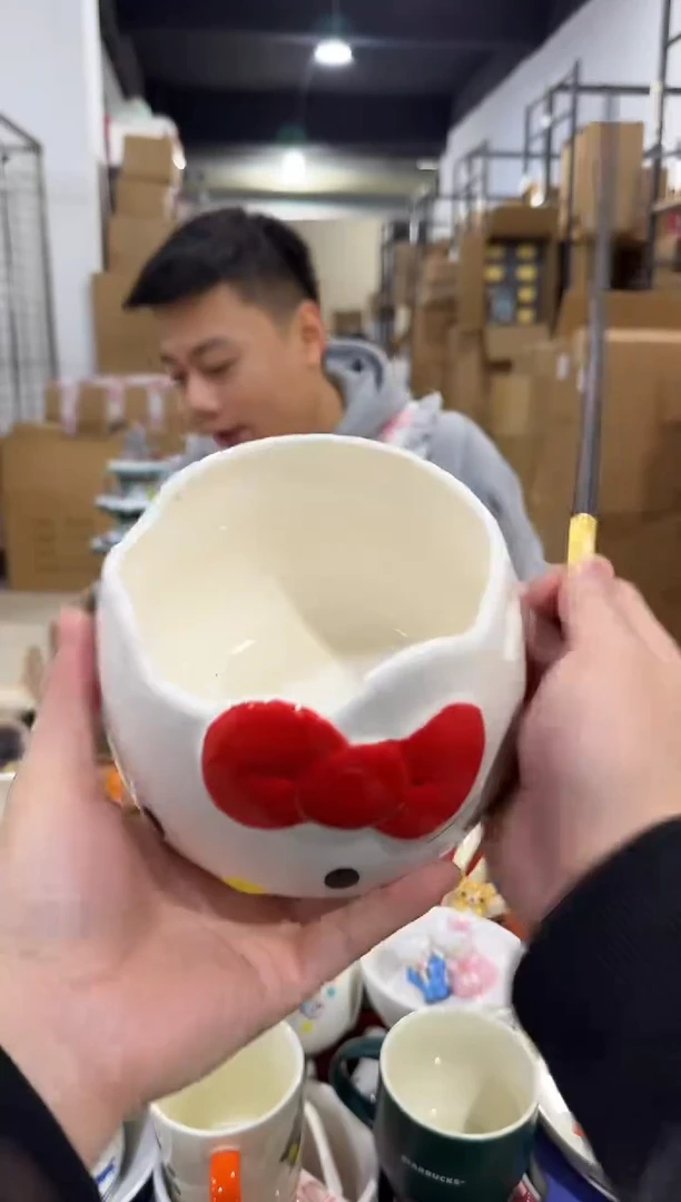 瓷片kt猫拉面碗