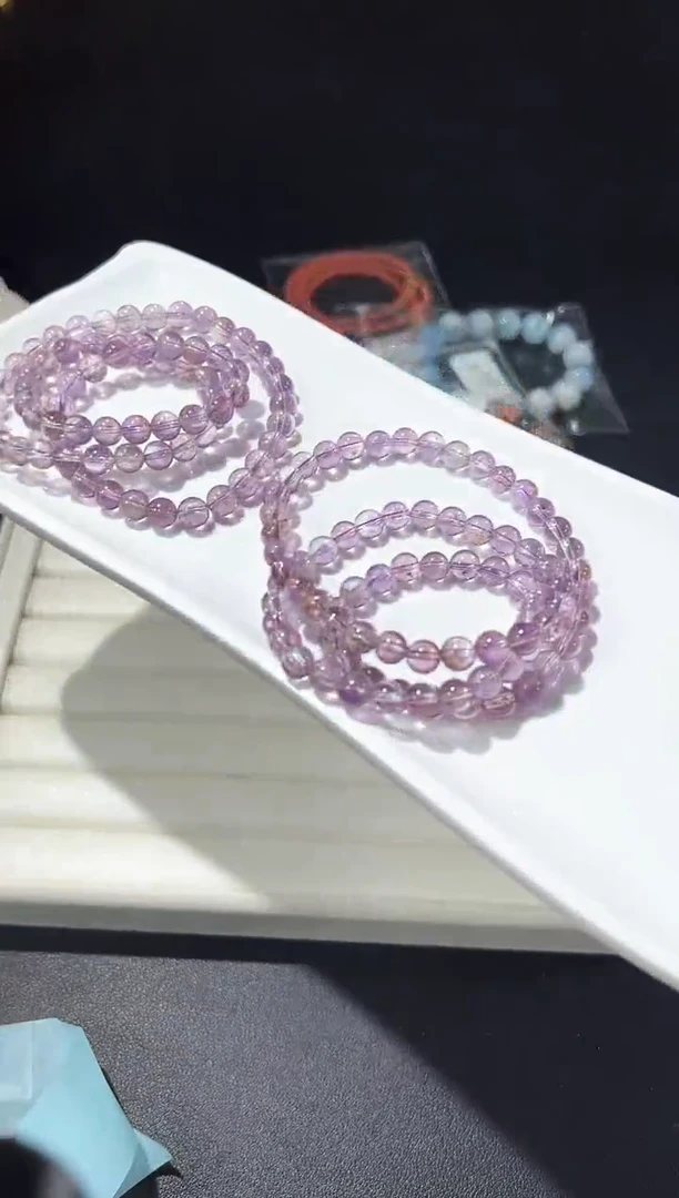 未镶嵌手串水晶21s多样性发其一【1条】默认微瑕