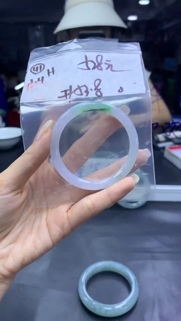 未镶嵌定制翡翠41手镯53.纹+528元+拍一发一