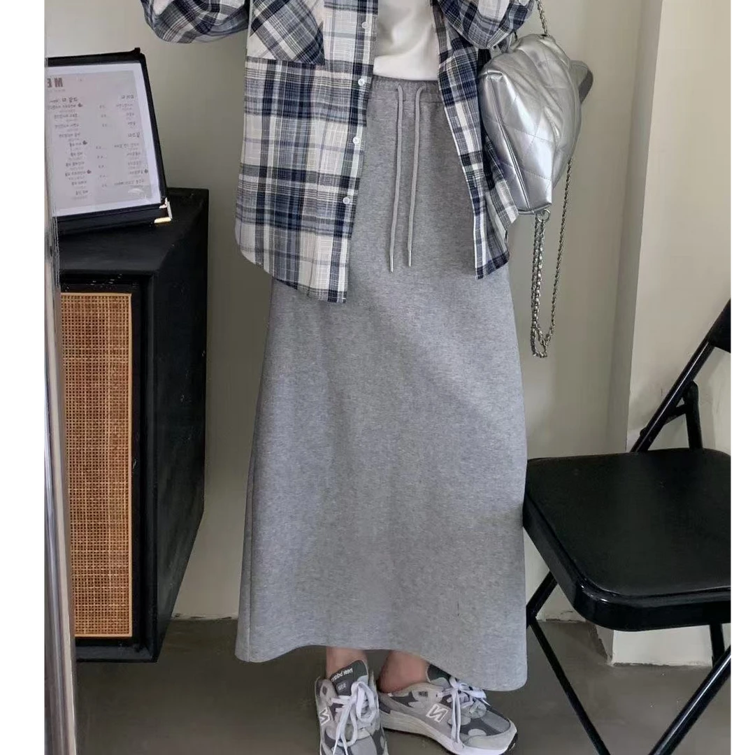 春季女装微胖大码显瘦半身裙—8037