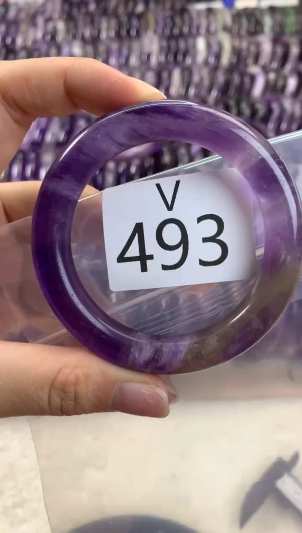 【闪购商品】水晶水晶手镯V未镶嵌493-50