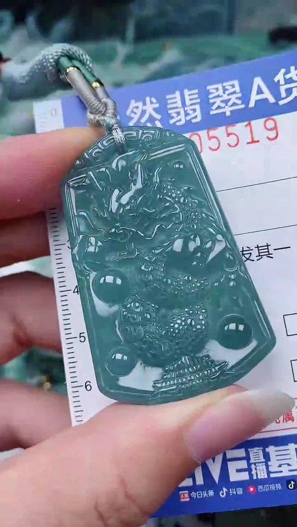 翡翠未镶嵌颈饰00005519