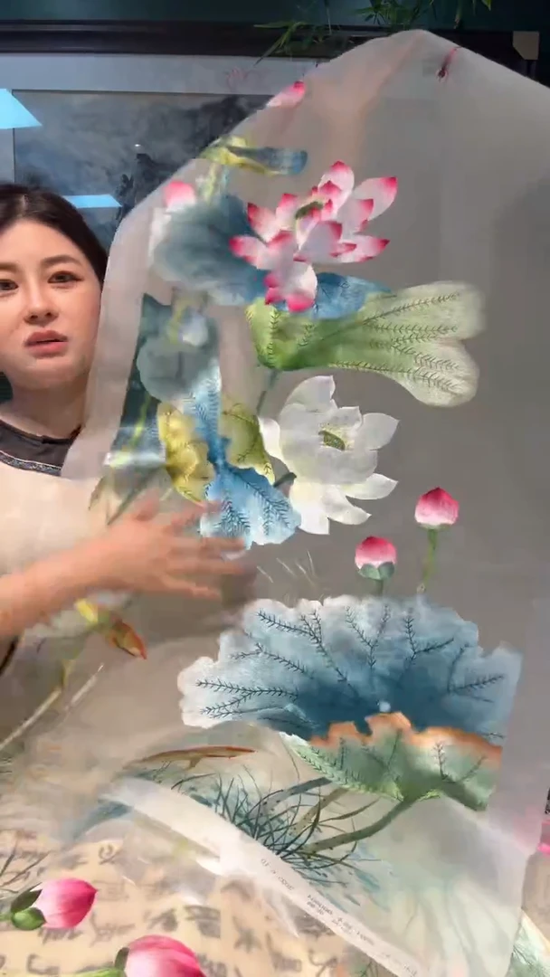 刺绣非遗苏绣手工工艺品