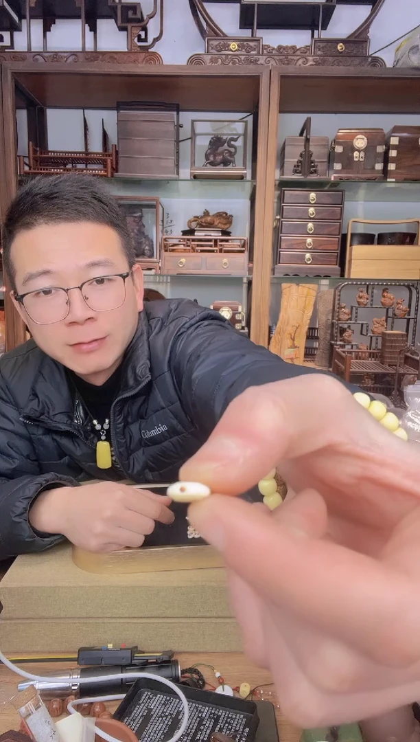 【闪购商品】乌木类书架054猛犸贝云单颗