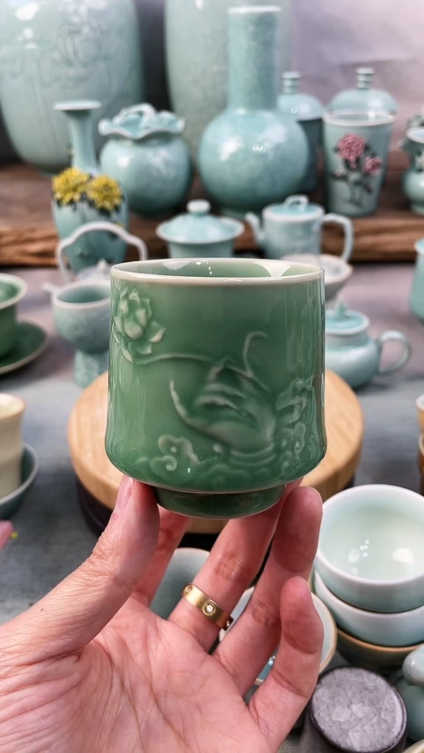 【闪购商品】特价 微瑕 慧仙青瓷 限时福利放漏