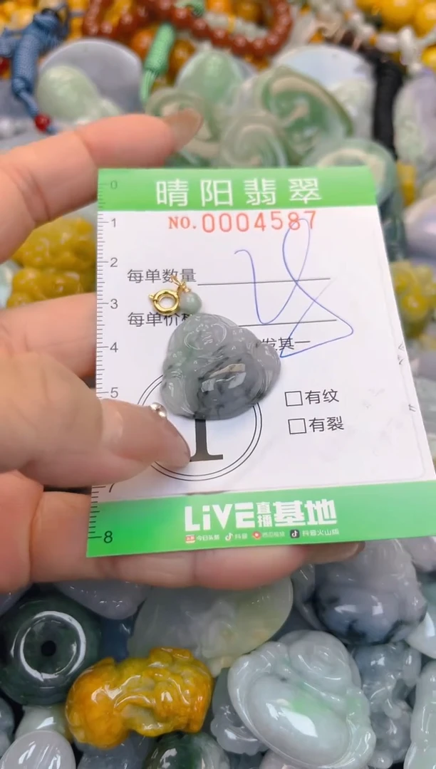 颈饰未镶嵌翡翠闪购0004587