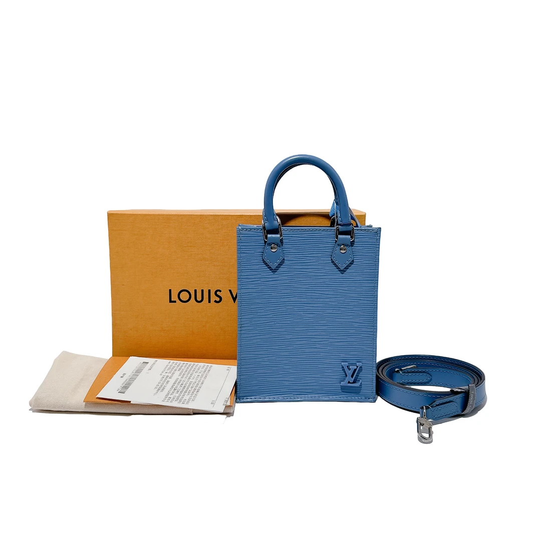 95新 LouisVuitton/路易威登 安洁利严选蓝色琴谱包/YH020717