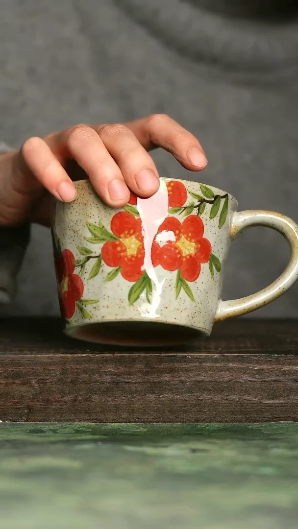 【闪购商品】青诗集手工手绘瓷器