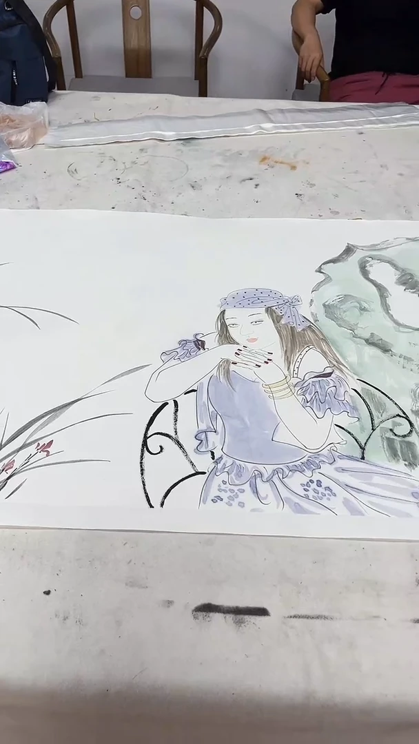 国画天美书画报艺术臻选c099