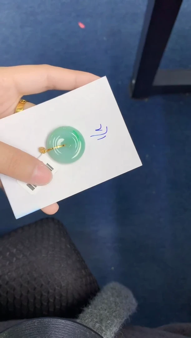 【闪购商品】翡翠颈饰18K金镶嵌000000000