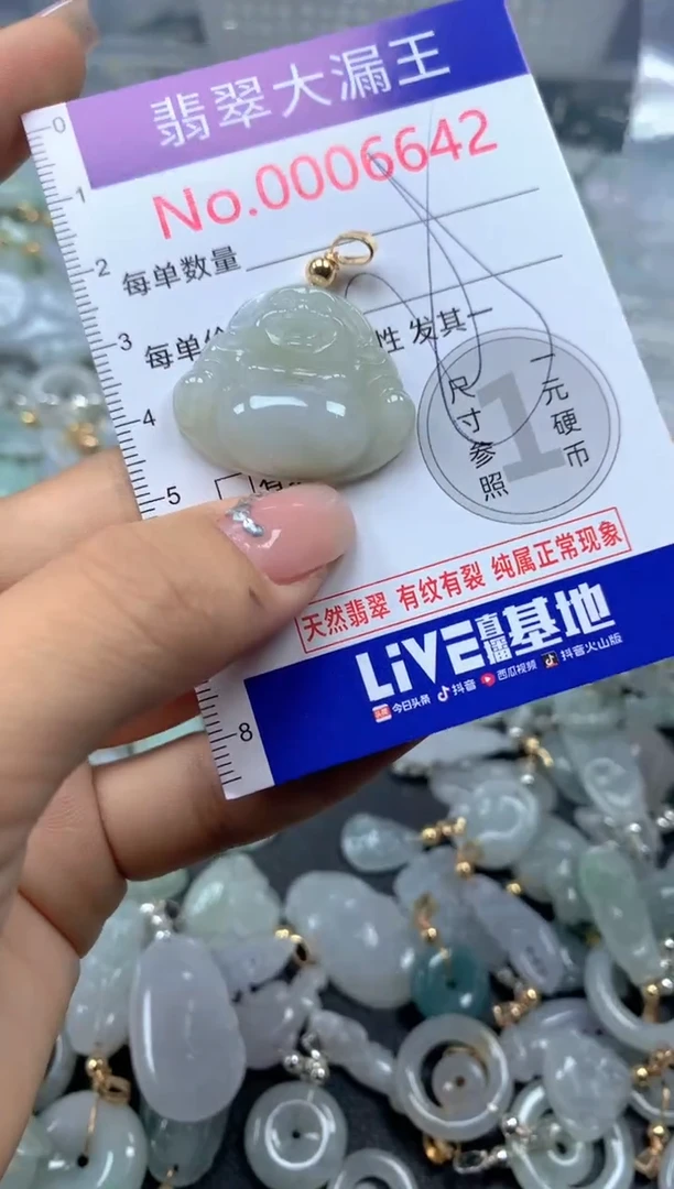 颈饰未镶嵌翡翠6642