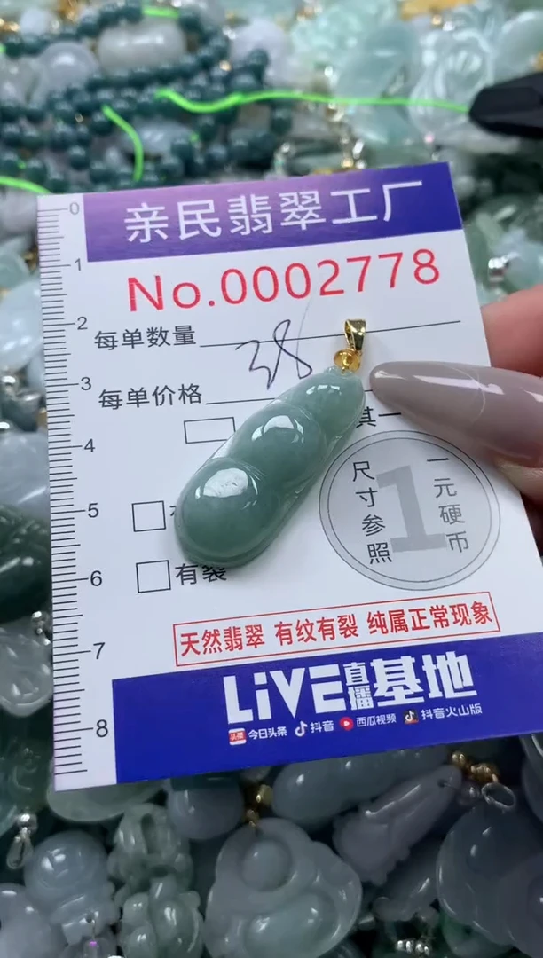 颈饰未镶嵌翡翠2778