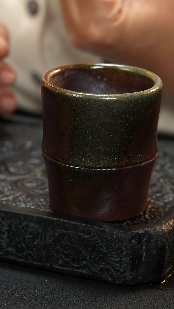 茶壶紫砂纯自然柴烧